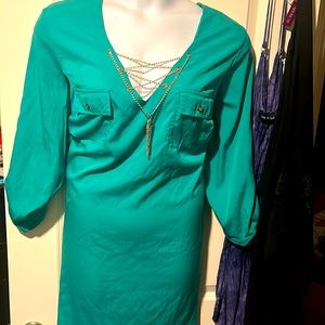 Live 4 Truth womens dress Green size 3X (New)